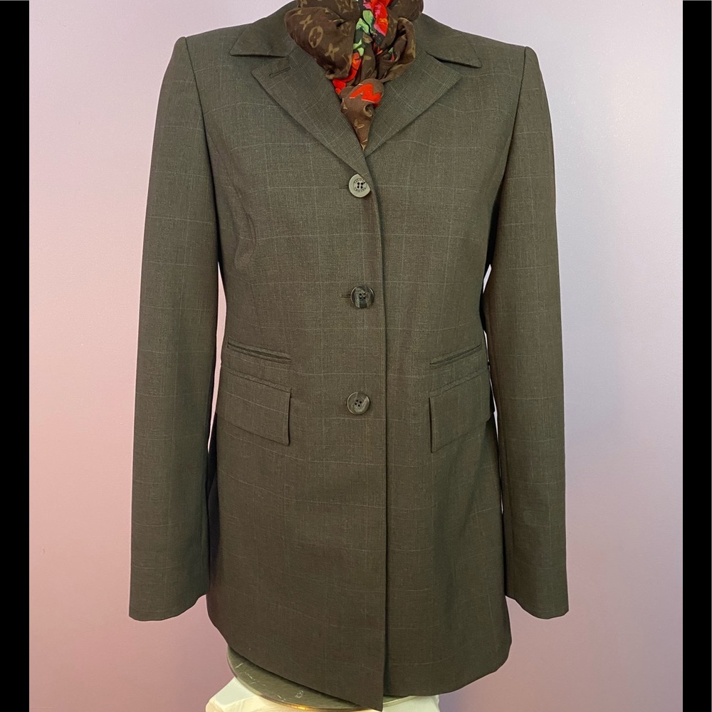 Talora Women’s Long Blazer Size 4, made in Italy